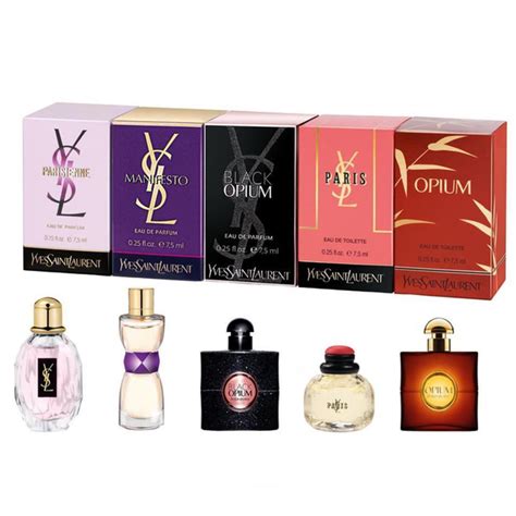 ysl 5 piece gift|yves st laurent perfume gift set.